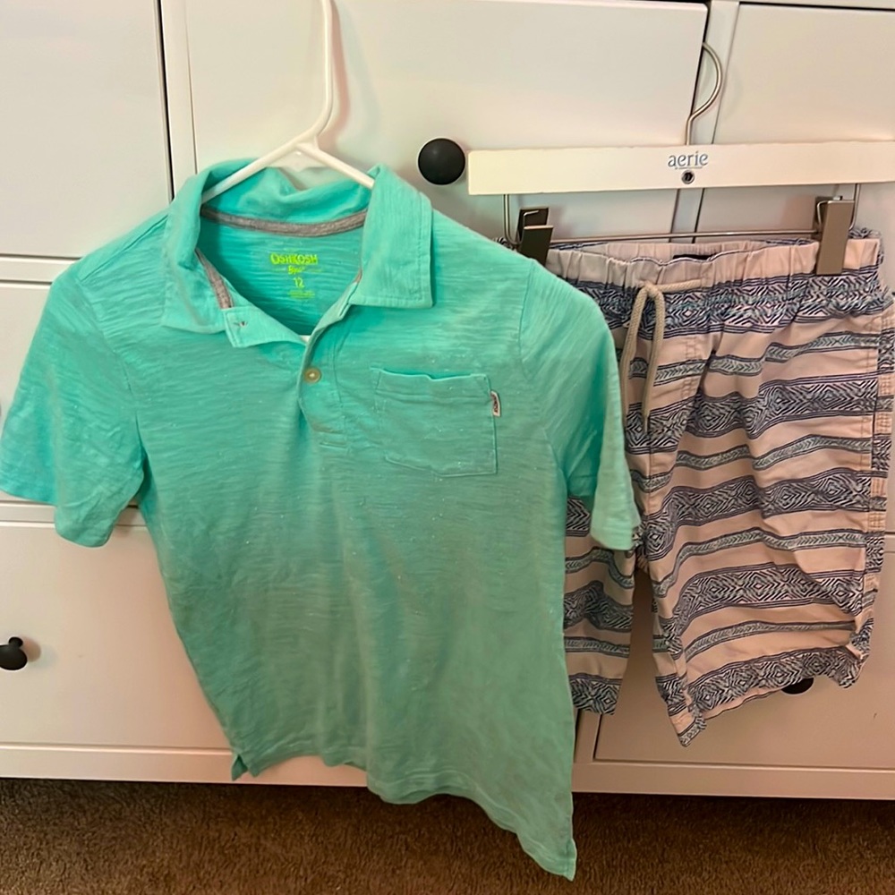 Oshkosh summer outfit boys